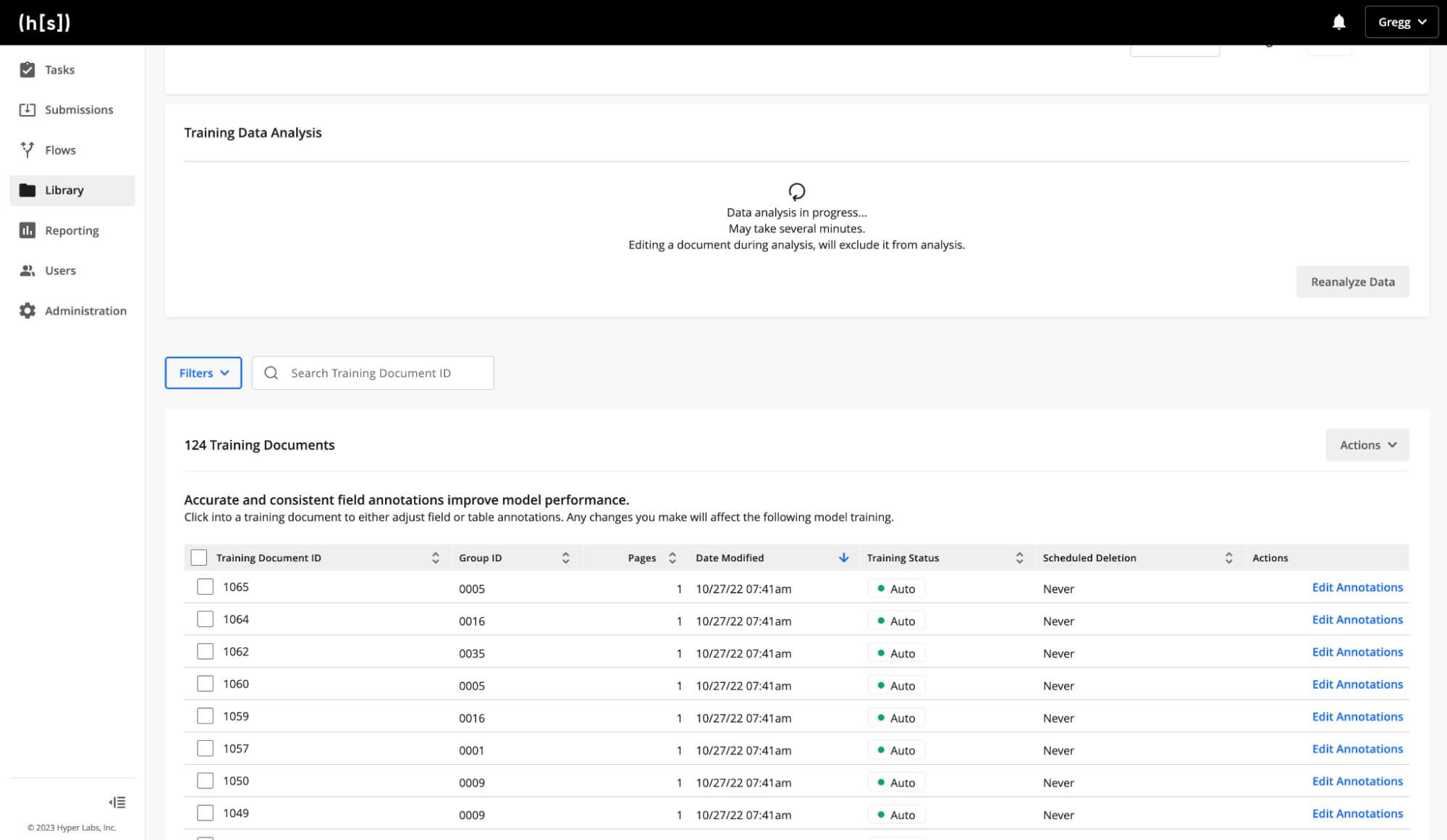 Hyperscience Labeling Anomaly detection